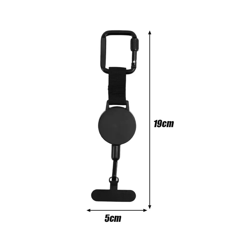Retractable Anti-Theft Phone Case with Lanyard for iPhone 17, 16, 15, 14, 13 & 12 Pro Max | Anti-Lost Crossbody Protective Cover