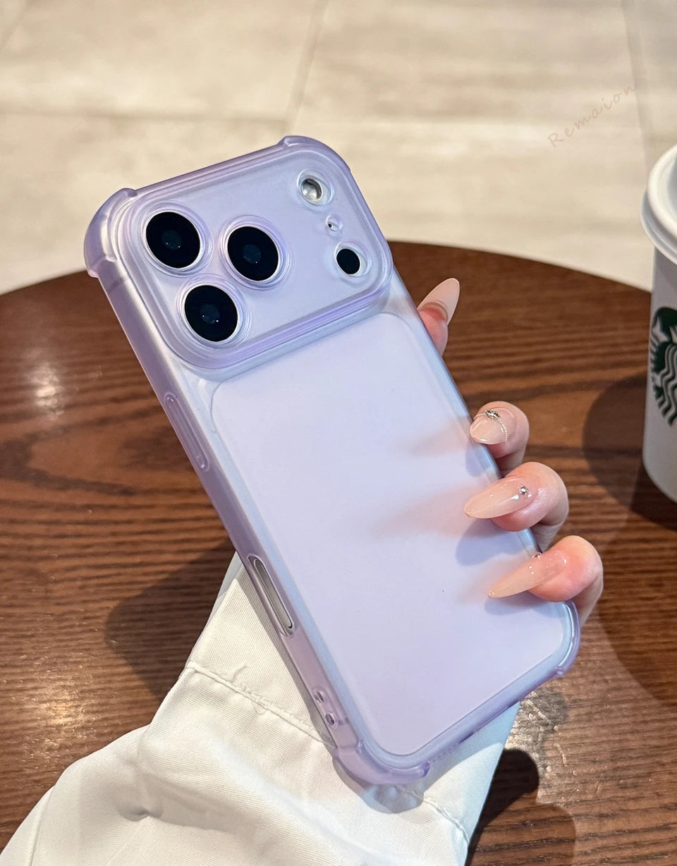 Cute Matte Clear Magnetic Phone Case for iPhone 17, 16, 15, 14, 13, 12 & 11 Pro Max | Shockproof Slim Protective Cover