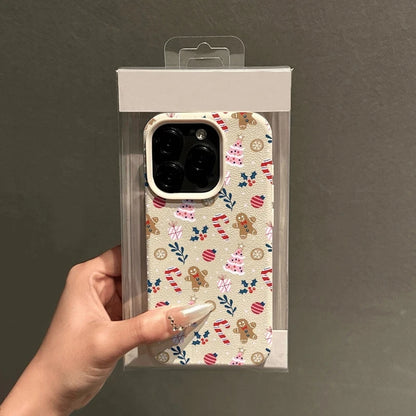 Christmas Gingerbread Phone Case for iPhone 17,