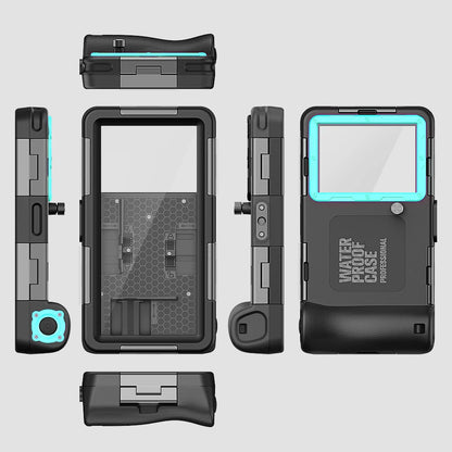 IP68 Waterproof Phone Case with Lanyard for iPhone & Android | 15M/50FT Underwater Diving Protective Pouch