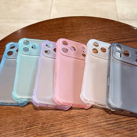 Cute Matte Clear Magnetic Phone Case for iPhone 17, 16, 15, 14, 13, 12 & 11 Pro Max | Shockproof Slim Protective Cover