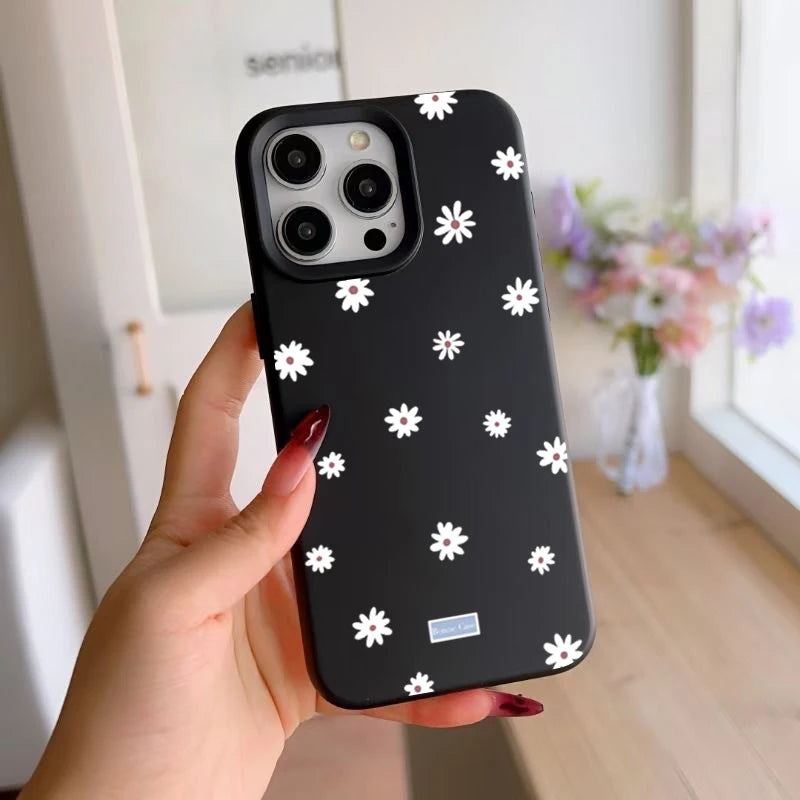 Cute Daisy Flower Phone Case for iPhone 17