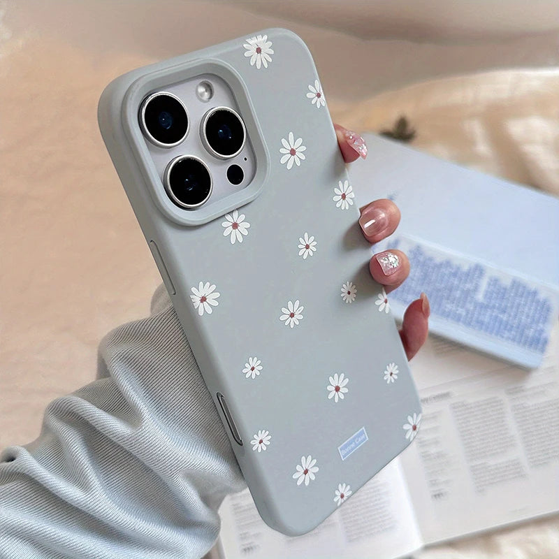 Cute Daisy Flower Phone Case for iPhone 17