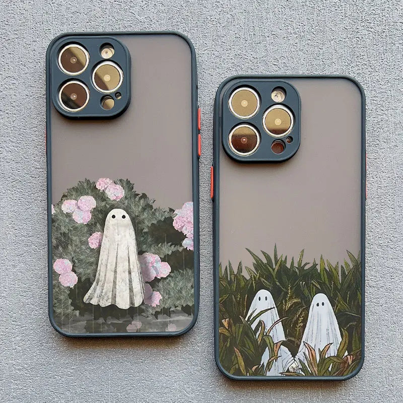 Cute Ghost Phone Case for iPhone 17,