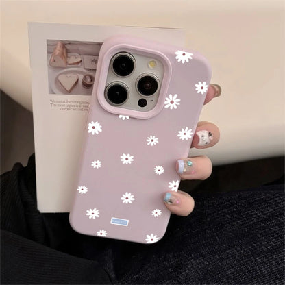 Cute Daisy Flower Phone Case for iPhone 17