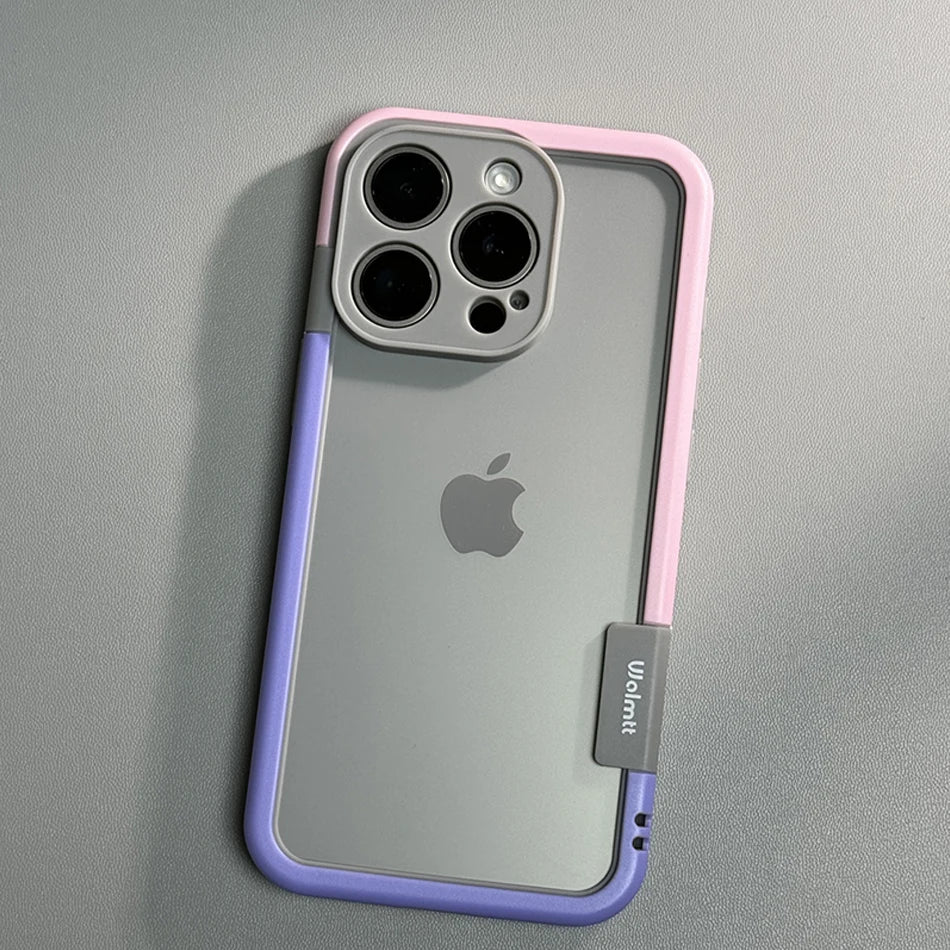 Shockproof Heat Dissipation Bumper Case for iPhone 17, 16, 15, 14 & 13 Pro Max | Silicone Frame Protective Cover