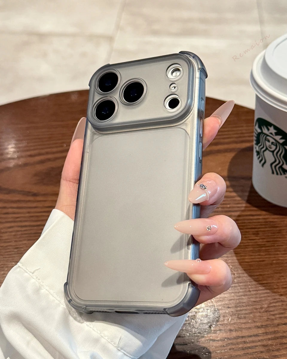Cute Matte Clear Magnetic Phone Case for iPhone 17, 16, 15, 14, 13, 12 & 11 Pro Max | Shockproof Slim Protective Cover