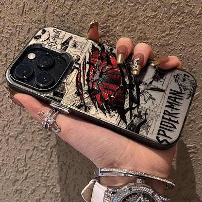 Spider-Man Phone Case for iPhone 17, 16, 15, 14 & 13 Pro Max | Matte Shockproof Anti-Scratch Protective Cover