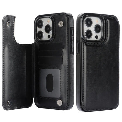 Leather Wallet Phone Case for iPhone 16e