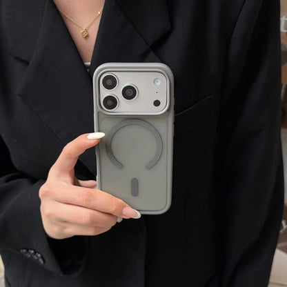 Luxury Frosted MagSafe Case for iPhone 17, 16, 15, 14 & 13 Pro Max | Matte Transparent Shockproof Phone Cover