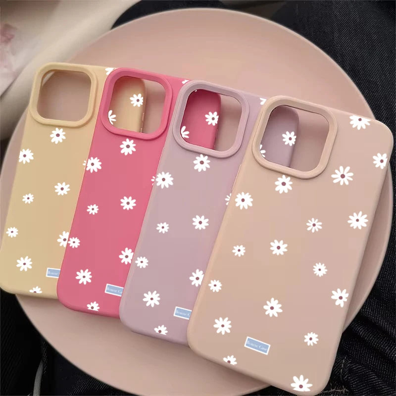 Cute Daisy Flower Phone Case for iPhone 17