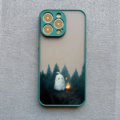 Cute Ghost Phone Case for iPhone 17,