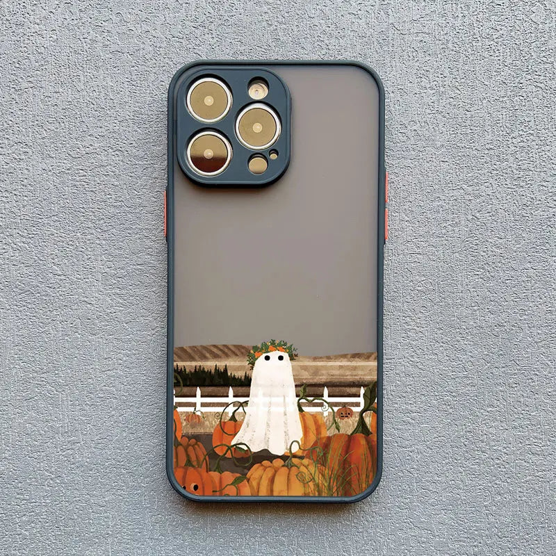 Cute Ghost Phone Case for iPhone 17,
