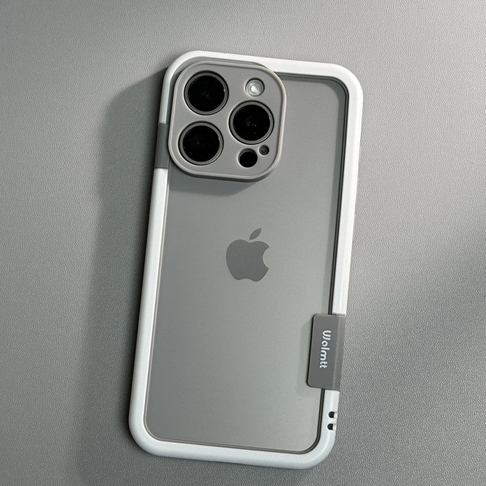 Shockproof Heat Dissipation Bumper Case for iPhone 17, 16, 15, 14 & 13 Pro Max | Silicone Frame Protective Cover
