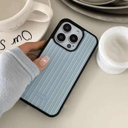 Cute Korean Girl Phone Case for iPhone 16, 15, 14 & 13 Pro Max | Y2K Matte Shockproof Cover