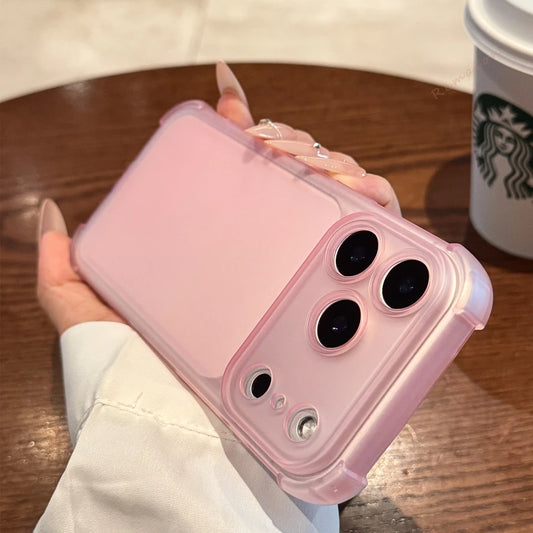 Cute Matte Clear Magnetic Phone Case for iPhone 17, 16, 15, 14, 13, 12 & 11 Pro Max | Shockproof Slim Protective Cover
