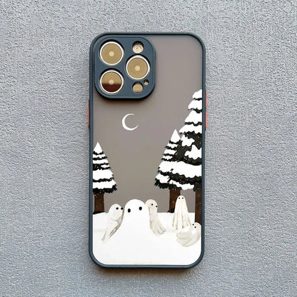 Cute Ghost Phone Case for iPhone 17,