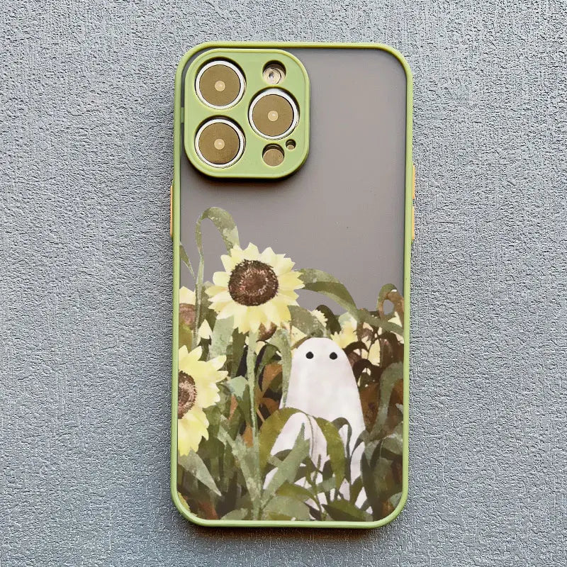 Cute Ghost Phone Case for iPhone 17,
