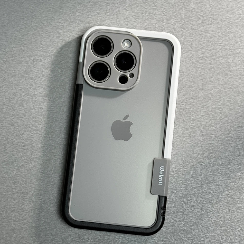 Shockproof Heat Dissipation Bumper Case for iPhone 17, 16, 15, 14 & 13 Pro Max | Silicone Frame Protective Cover