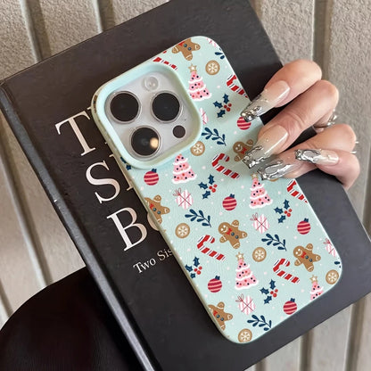 Christmas Gingerbread Phone Case for iPhone 17,