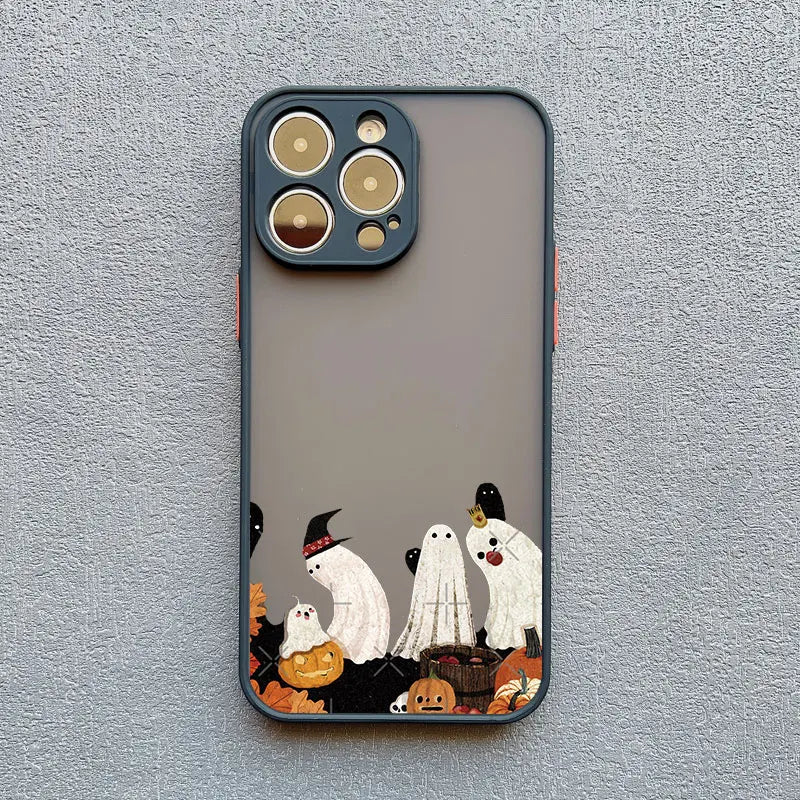 Cute Ghost Phone Case for iPhone 17,