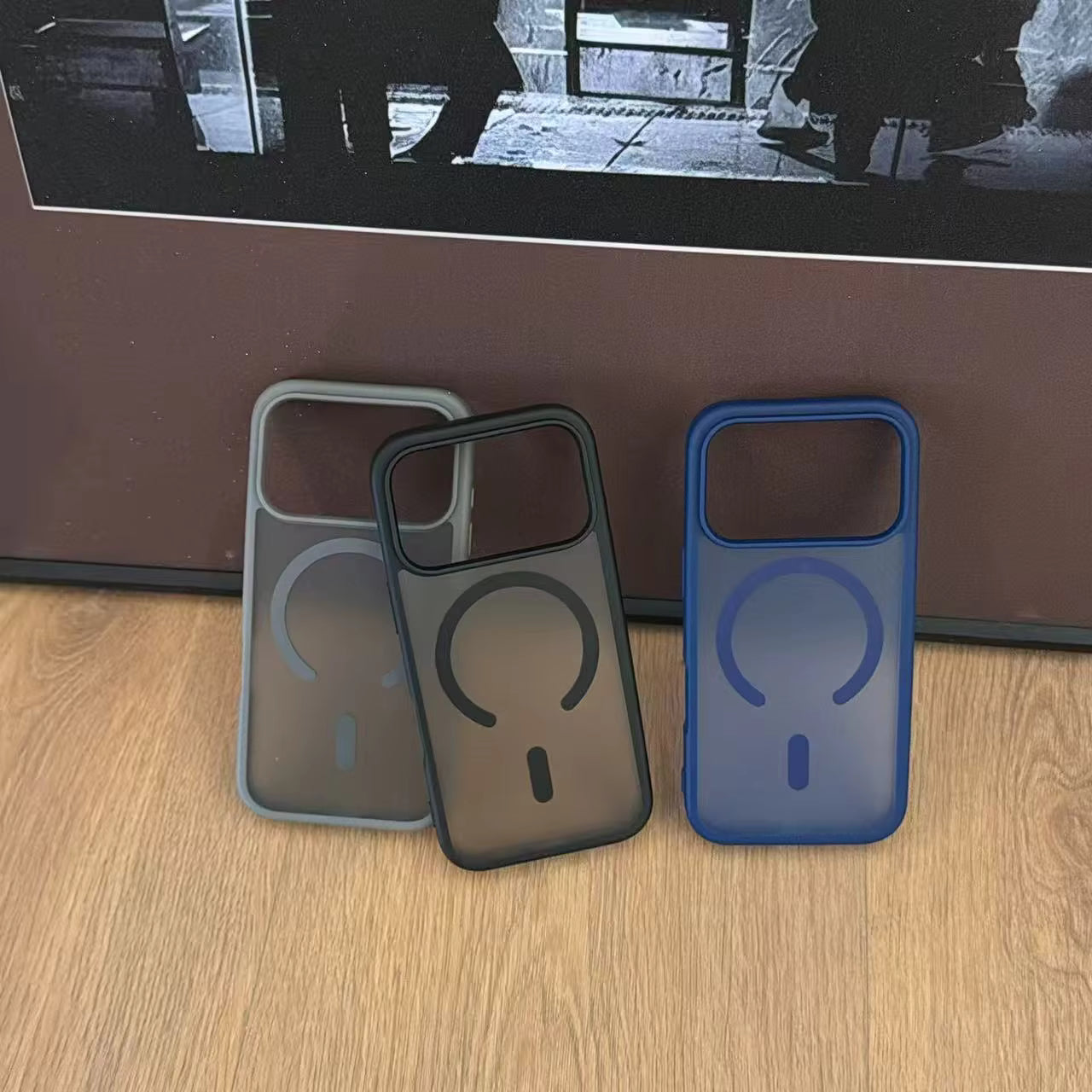 Luxury Frosted MagSafe Case for iPhone 17, 16, 15, 14 & 13 Pro Max | Matte Transparent Shockproof Phone Cover