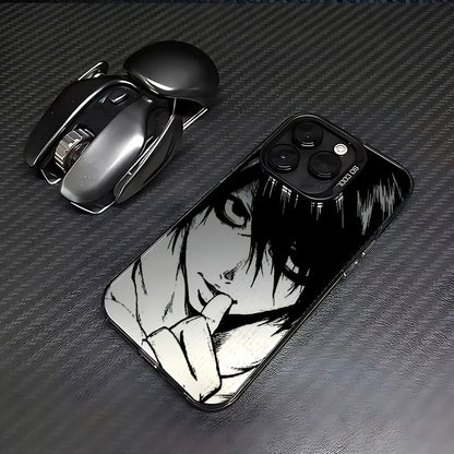 Death Note Anime Phone Case for iPhone 16, 15, 14, 13, 12 & 11 Pro Max | Shockproof TPU Protective Cover