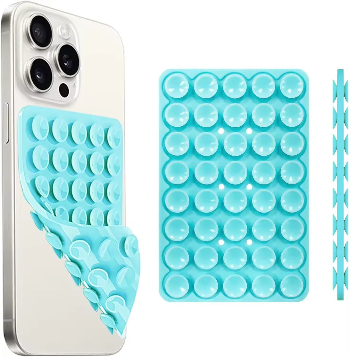 Double-Sided Silicone Suction Cup Phone Mount | Hands-Free Phone Holder for iPhone & Android