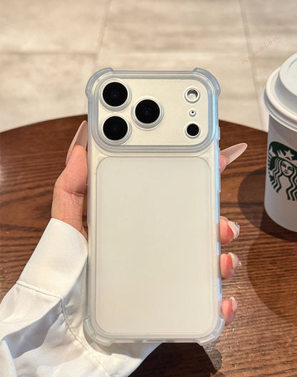 Cute Matte Clear Magnetic Phone Case for iPhone 17, 16, 15, 14, 13, 12 & 11 Pro Max | Shockproof Slim Protective Cover