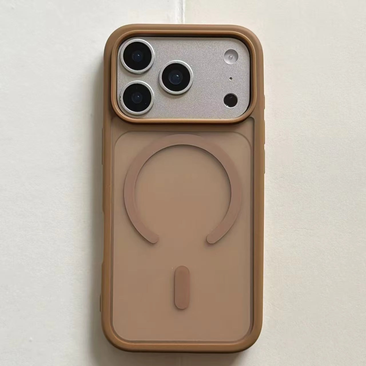 Luxury Frosted MagSafe Case for iPhone 17, 16, 15, 14 & 13 Pro Max | Matte Transparent Shockproof Phone Cover