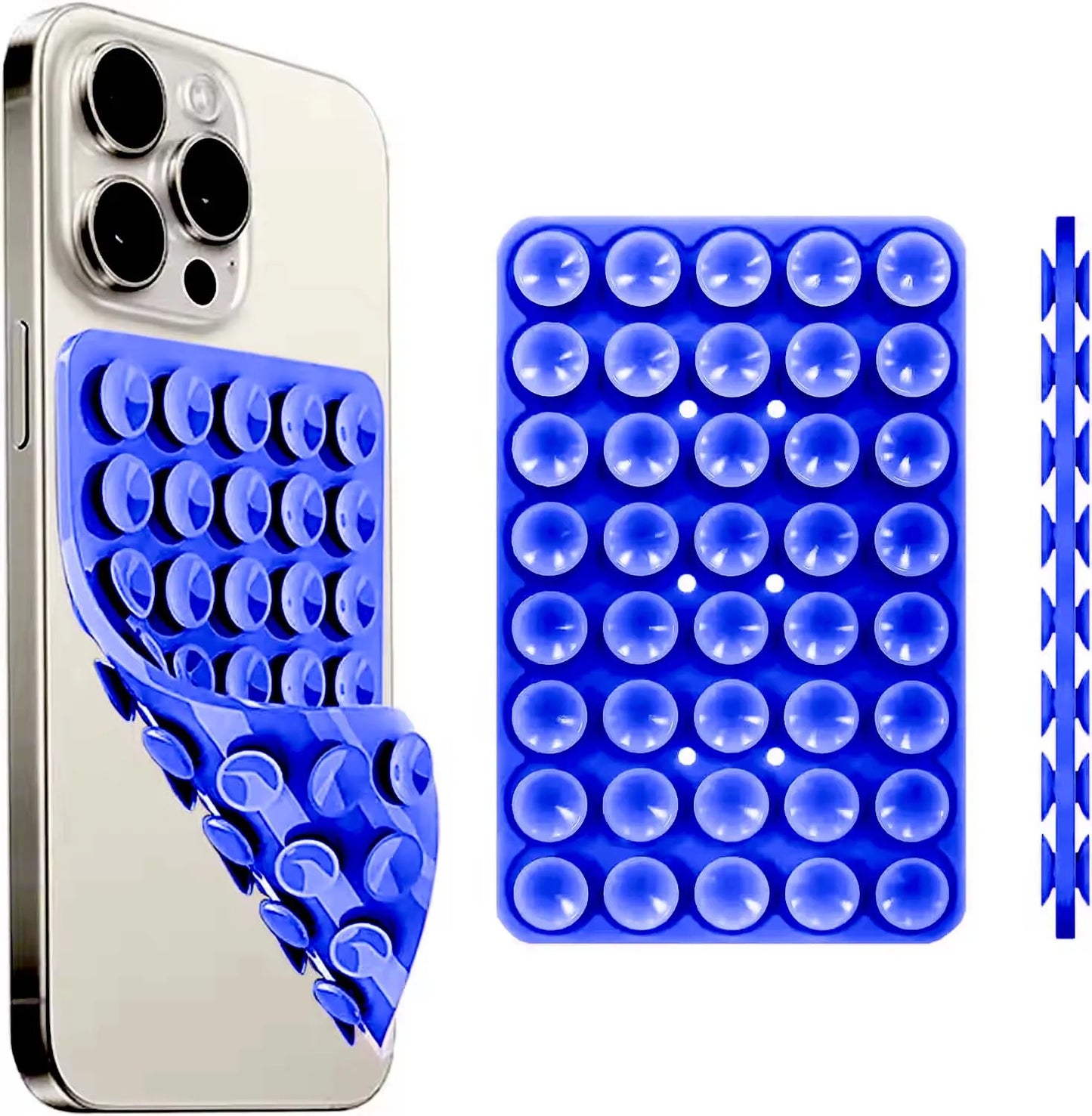 Double-Sided Silicone Suction Cup Phone Mount | Hands-Free Phone Holder for iPhone & Android
