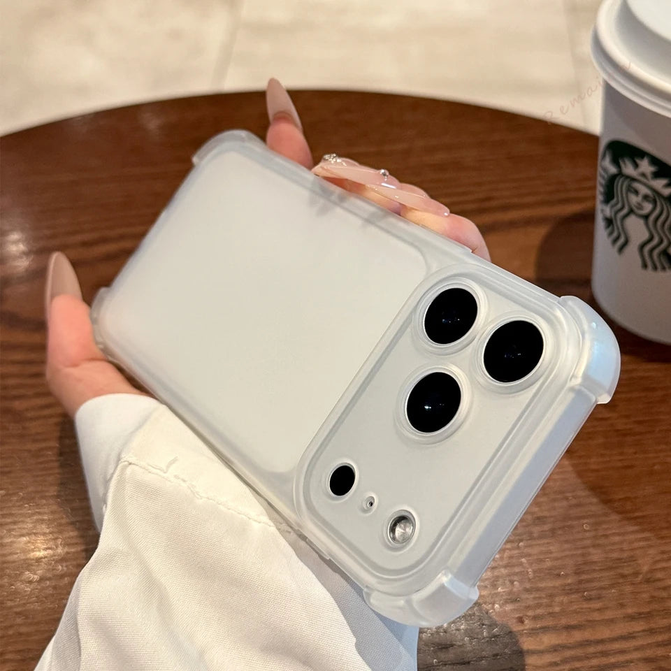 Cute Matte Clear Magnetic Phone Case for iPhone 17, 16, 15, 14, 13, 12 & 11 Pro Max | Shockproof Slim Protective Cover