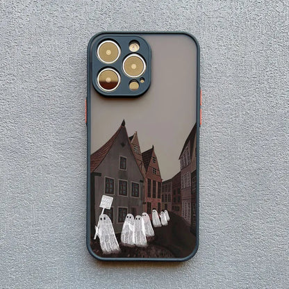 Cute Ghost Phone Case for iPhone 17,