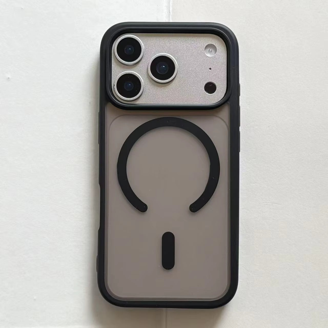 Luxury Frosted MagSafe Case for iPhone 17, 16, 15, 14 & 13 Pro Max | Matte Transparent Shockproof Phone Cover