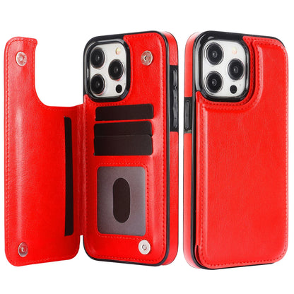 Leather Wallet Phone Case for iPhone 16e