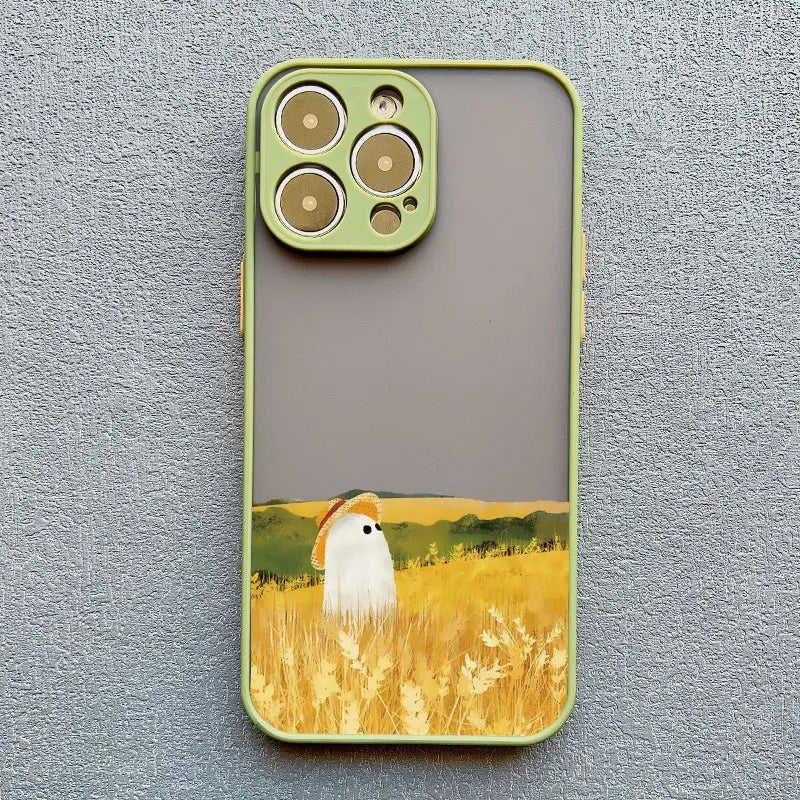 Cute Ghost Phone Case for iPhone 17,