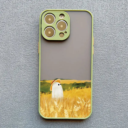 Cute Ghost Phone Case for iPhone 17,