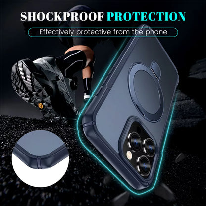 MagSafe Magnetic Stand Phone Case for iPhone 17, 16, 15, 14, 13, 12 & 11 Pro Max | Shockproof Protective Cover