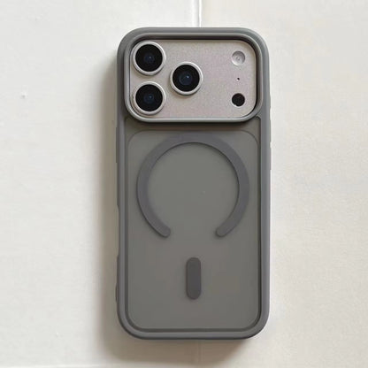 Luxury Frosted MagSafe Case for iPhone 17, 16, 15, 14 & 13 Pro Max | Matte Transparent Shockproof Phone Cover