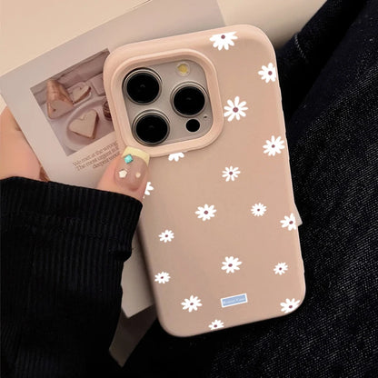 Cute Daisy Flower Phone Case for iPhone 17