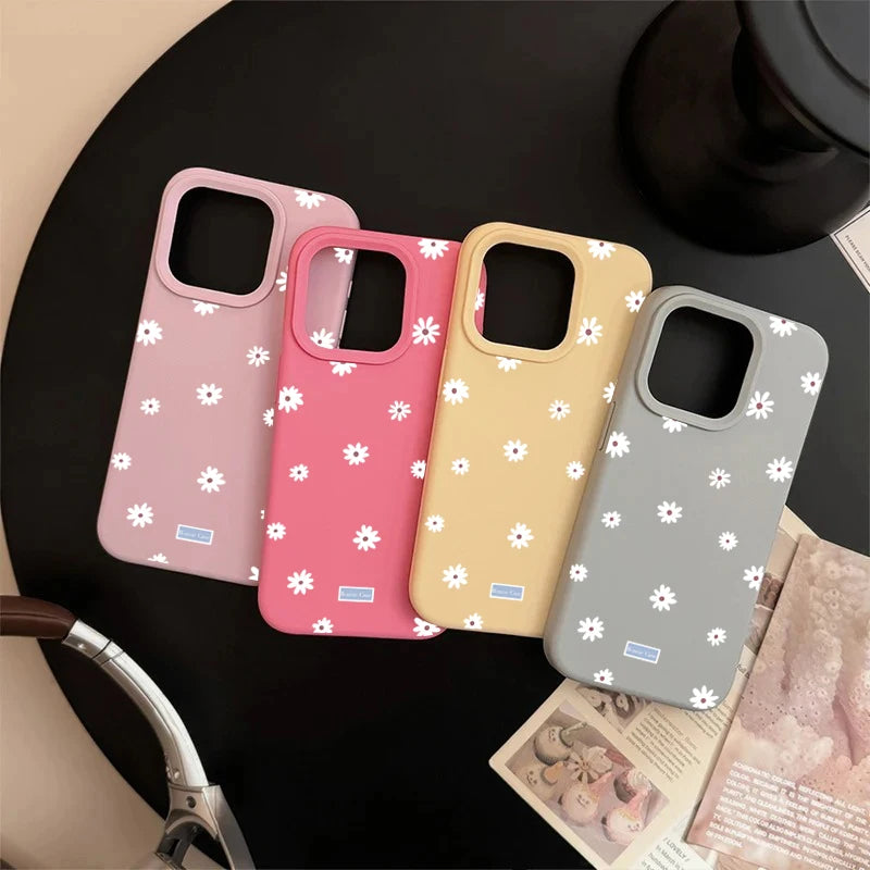 Cute Daisy Flower Phone Case for iPhone 17