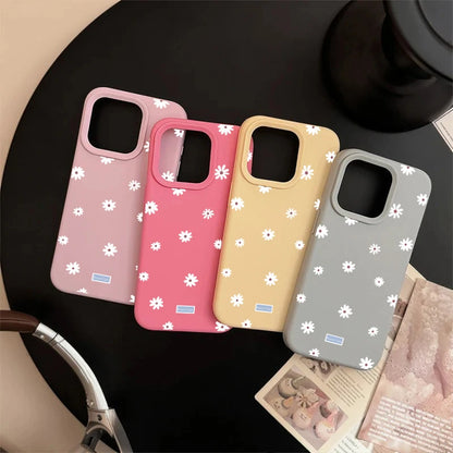 Cute Daisy Flower Phone Case for iPhone 17