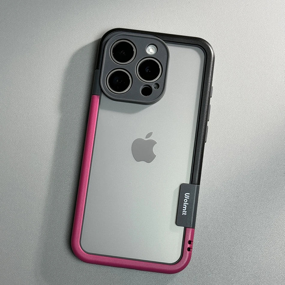 Shockproof Heat Dissipation Bumper Case for iPhone 17, 16, 15, 14 & 13 Pro Max | Silicone Frame Protective Cover