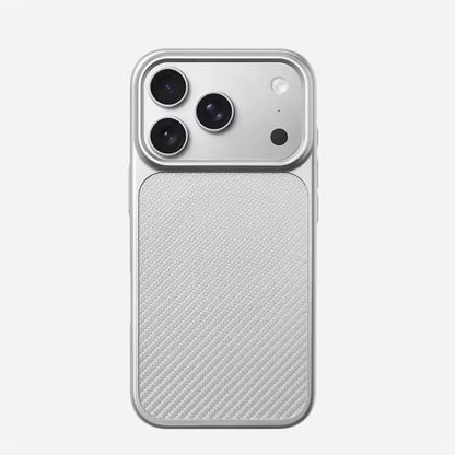 Luxury Carbon Fiber MagSafe Case for iPhone 17, 16 & 15 Pro Max | Matte Magnetic Hard Protective Cover